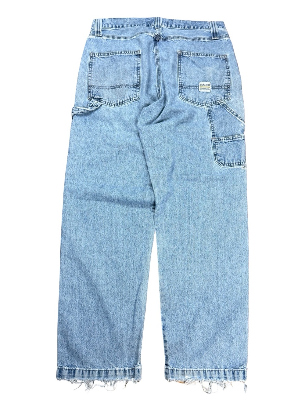 Vintage Y2K Levi’s Strauss Light Wash Carpenter Blue Denim Jeans Size 34x32